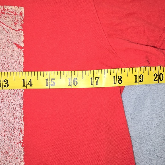 GODZILLA Great Wave Kanagawa T-Shirt‎ Men's Size Small Red - Picture 8 of 11